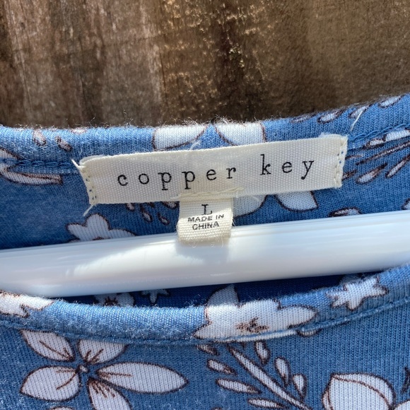 Copper Key Girls floral Dress 🦋🐳 Size:L - Picture 3 of 6